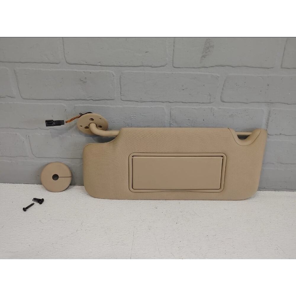 Sun Visor Driver Left w/Mirror, 2009-2011 Cadillac STS , Cashmere GM# 25843586
